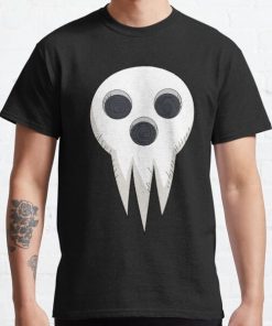 Soul Eater Skull Lord Death Shinigami Face Classic T-Shirt RB1204 product Offical Soul Eater Merch